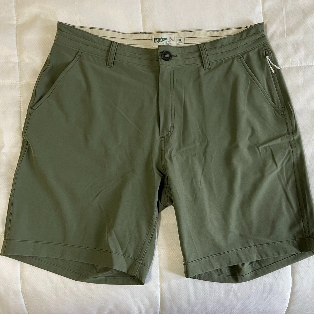 WELLEN Icon Hybrid Cruiser Short - 7.5" | Tobala Green | 34